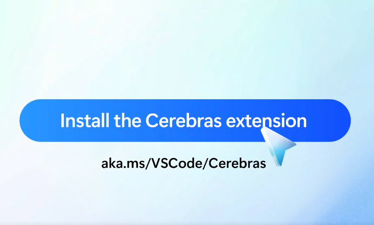 Cerebras Inference Qwen3 Coder 2000 Tokens s VS Code AI 